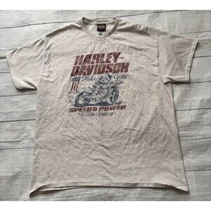 Harley Davidson Graphic T Shirt Cincinnati Ohio CinCity Ride Free Size XL 2 Side